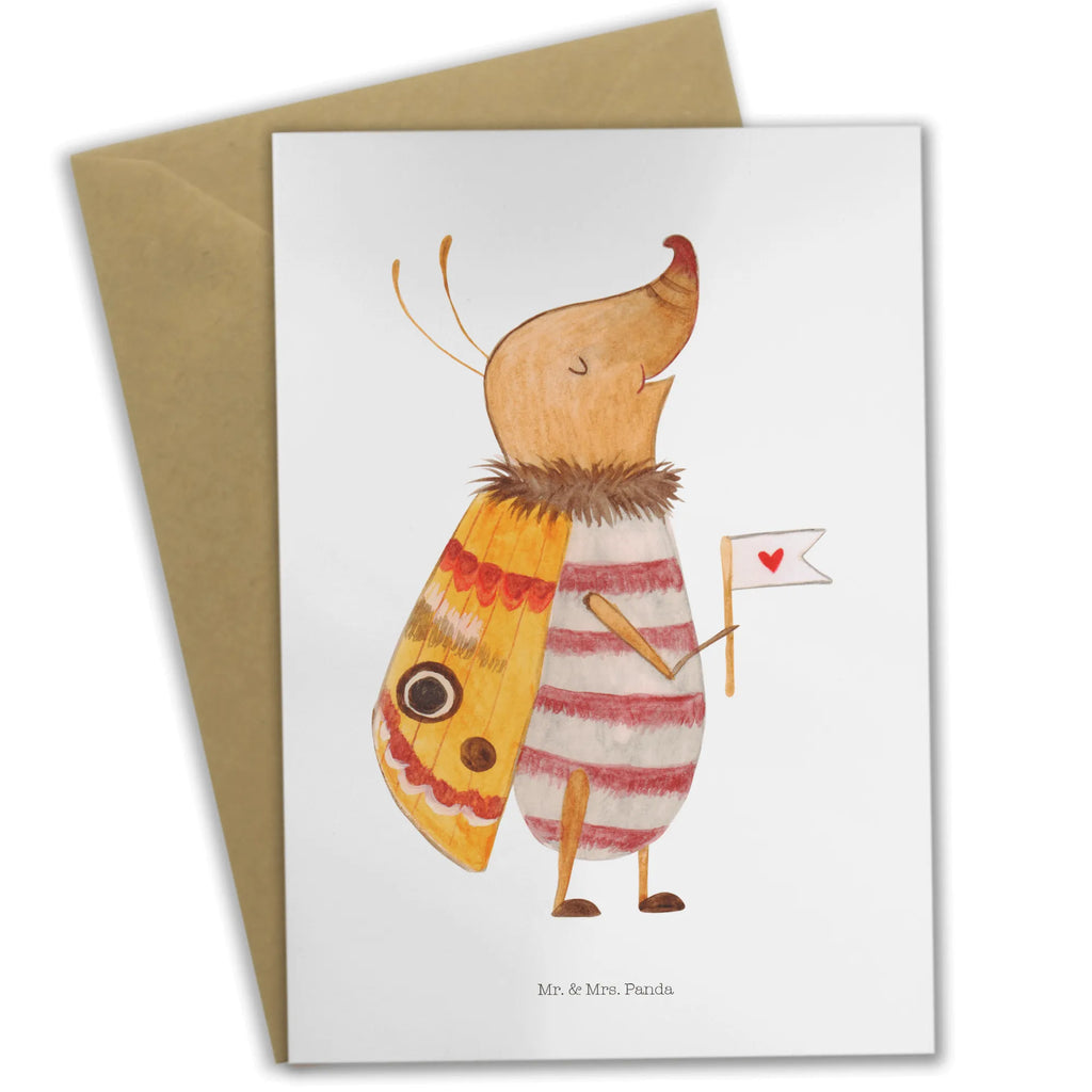 Greetings card Moth flag Glückwunschkarte, Klappkarte, Hochzeitskarte, Karte, Geburtstagskarte, Ansichtskarten, Einladungskarte, Grußkarte, Tiermotive, Gute Laune, lustige Sprüche, Tiere, Spruch witzig, Käfer, süß, Küche Deko, niedlich, Was kostet die Welt, Spruch lustig, Nachtfalter