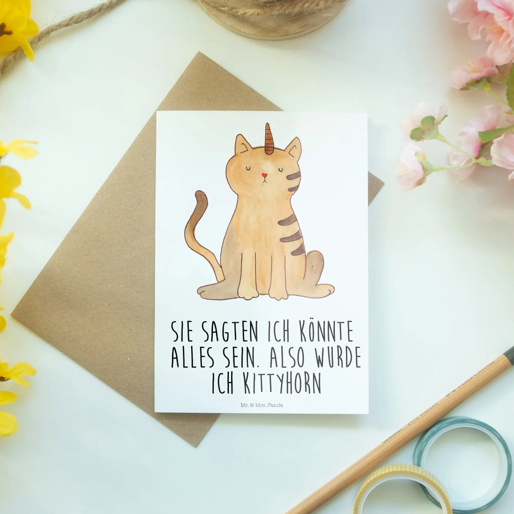 Greetings card unicorn Cat hochzeitskarten, babykarte, osterkarten, genesungskarte, Grußkarte, firmungskarte, valentinstagskarte, dankeskarten, glückwunschkarten, abiturkarte, Klappkarte, kommunionskarte, osterkarte, Grußkarten, neujahrskarte, vatertagskarte, jubiläumskarte, Beileidskarte, spruchkarte, Motivkarte, Glückwunschkarte, weihnachtskarten, einladungskarten, Einhörner, Einhorn Deko, Unicorn, Einhorn, Katzer, Katze, Katzenhorn, Kittyhorn, Erwachsenwerden, Einhornpower, Einhornkatze, Regenbogen, Glitzer, Mieze