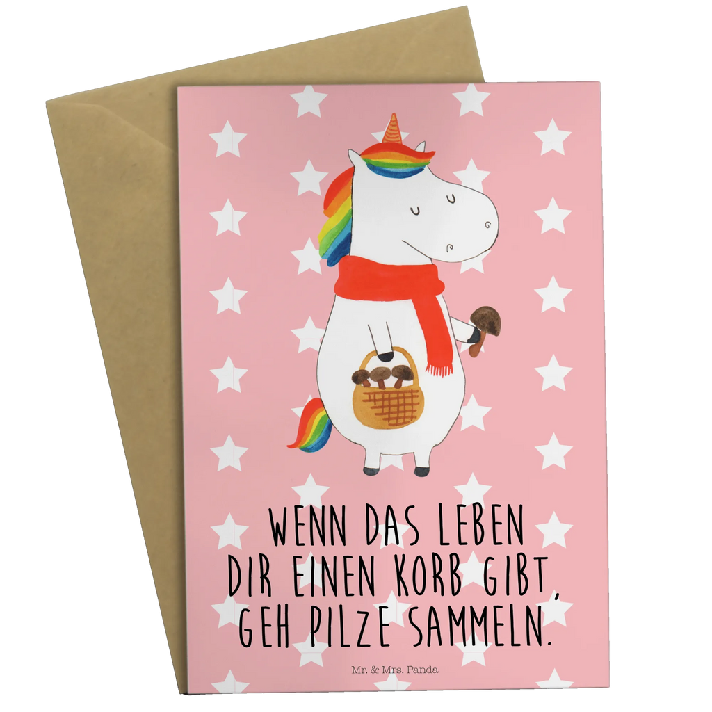 Greetings card unicorn Mushroom valentinstagskarte, vatertagskarte, Grußkarten, Klappkarte, neujahrskarte, glückwunschkarten, einladungskarten, weihnachtskarten, hochzeitskarten, spruchkarte, Motivkarte, kommunionskarte, Glückwunschkarte, abiturkarte, firmungskarte, osterkarten, jubiläumskarte, genesungskarte, dankeskarten, Beileidskarte, Grußkarte, osterkarte, babykarte, Einhorn, Einhörner, Einhorn Deko, Unicorn, Pilzsammler, Spruch, Motivation, Pilze, Liebeskummer