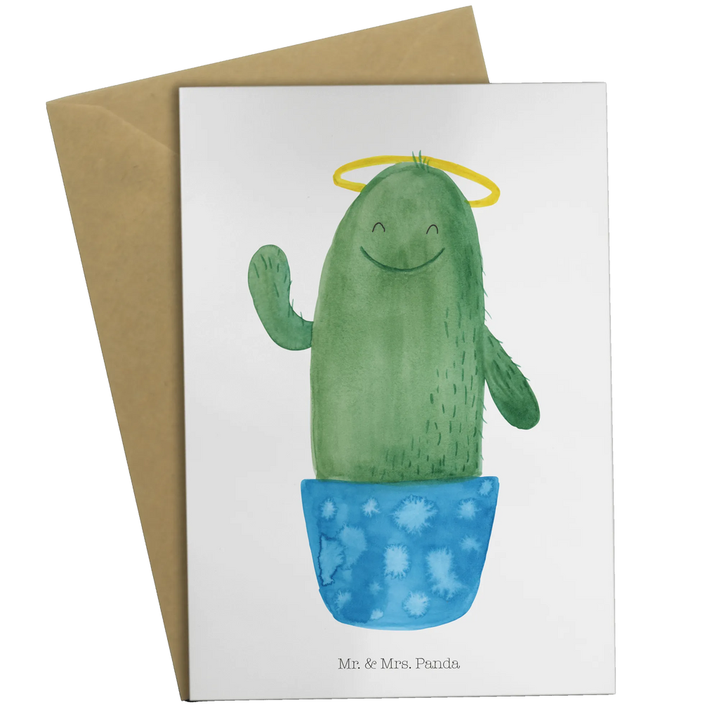 Greetings card cactus Holy Karte, Hochzeitskarte, Glückwunschkarte, Grußkarte, Klappkarte, Ansichtskarten, Geburtstagskarte, Einladungskarte, Kaktus, Kakteen, Eltern, Bruder, Familie, Freundin, Kind, Schwestern, frech, Heiligenschein, Schwester, lustig