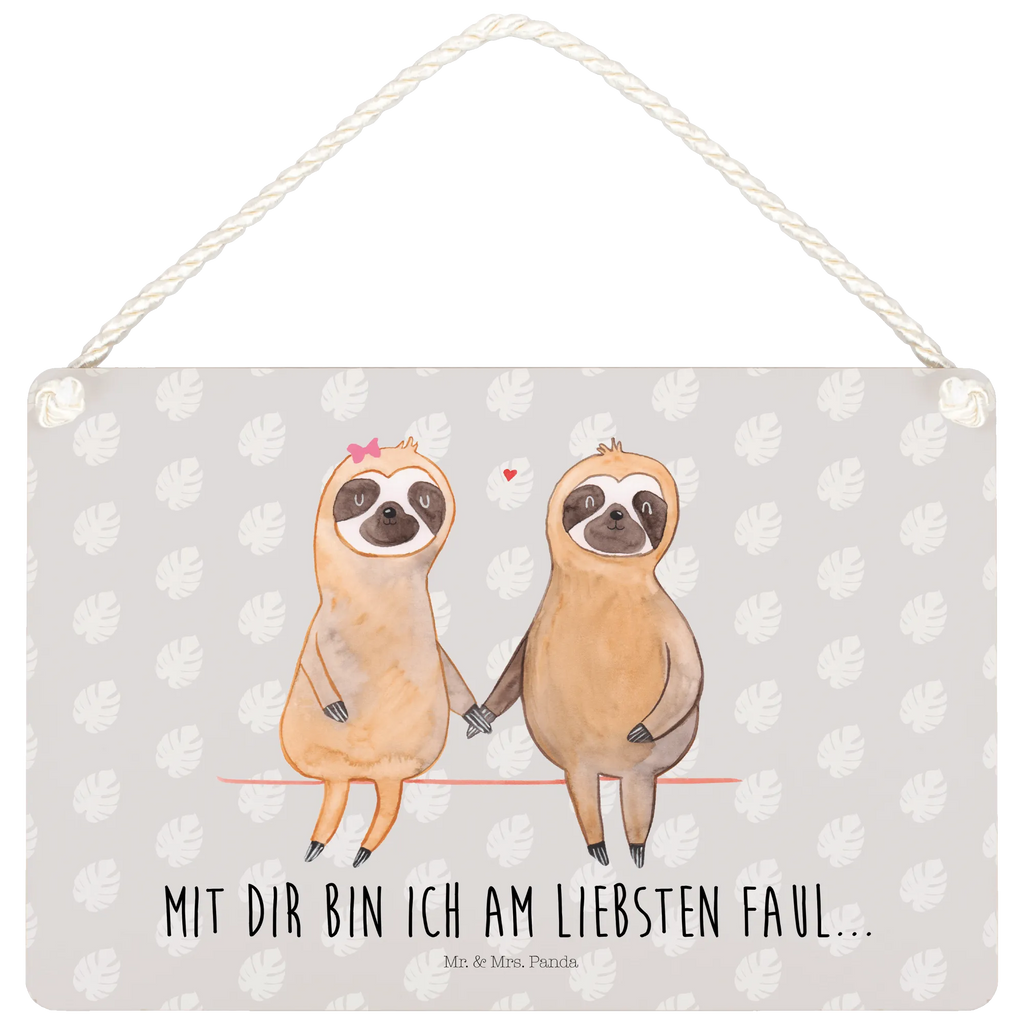 Decorative sign sloth pair Sloth, sloth, trend animal, in love, lazy, relax, sloth couple, love, lovers, sloth love, engaged, together, favourite animal