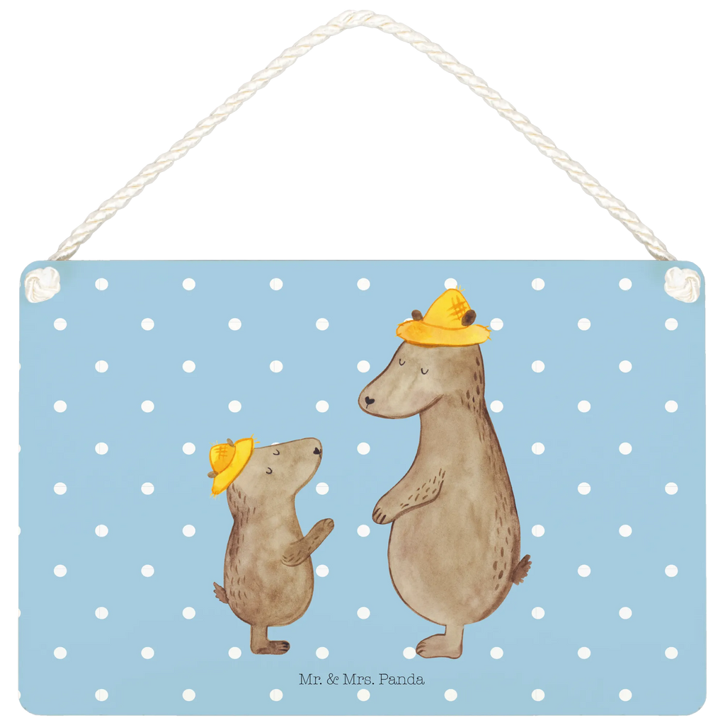 Deko Schild Bären mit Hut dekoration schild, Türschild, dekotafel, Wandschild, Motivschild, Holztafel, wandtafel, wandhänger, Badschild, Schild mit Spruch, Küchenschild, holzbild, Holzschild, Deko Schild, sprüche schild, Türschild Familie, Spruchschild, dekoschilder, Dekoschild, hängeschild, Deko Wandtafel, Schild, Vatertag, Papa, Opa, Schwester, Oma, Muttertag, Bruder, Mama, Familie, Daddy, Kinder, Vater, Sohn, Lieblingsmensch, Bär, Family, Vater-Sohn, Söhne, Bären, Dad, Papi, Kind, Vorbild, Paps