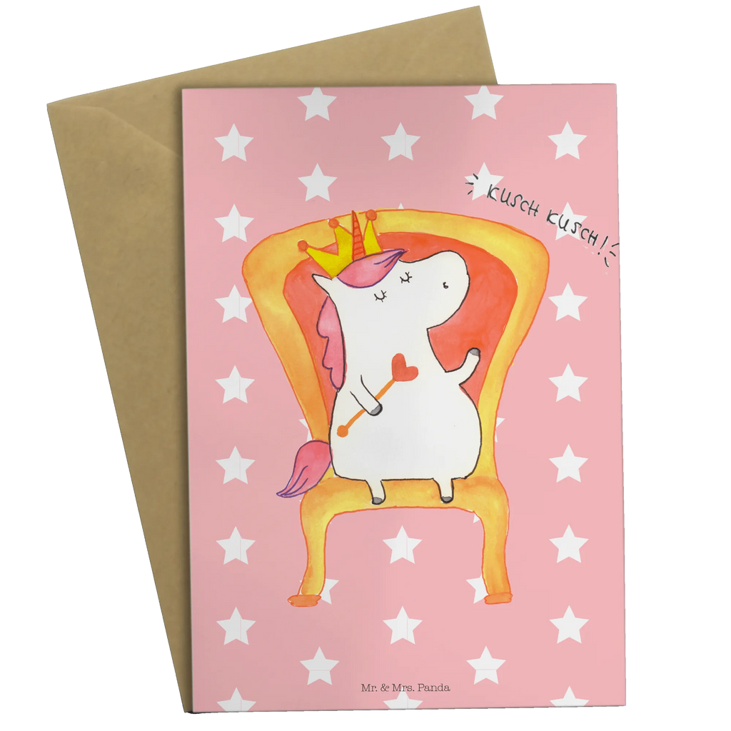 Greetings card unicorn king wedding card, greeting card, invitation card, birthday card, folding card, unicorn, unicorns, Princess, Chancellor, Unicorn, friend gift, Prosecco, President, King, Ruler, Emperor, Crown, Present friend