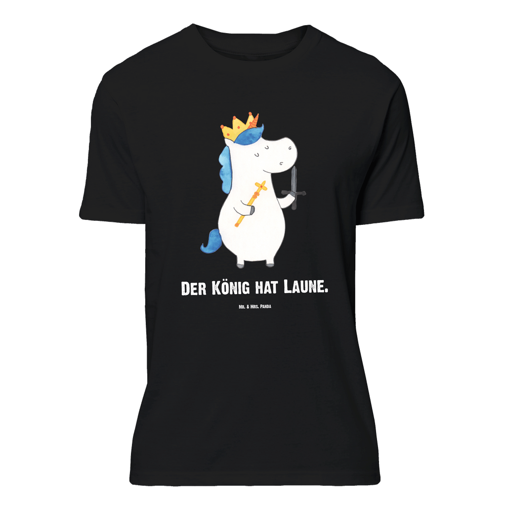 Personalisiertes T-Shirt Einhorn König mit Schwert T-Shirt Personalisiert, T-Shirt mit Namen, T-Shirt mit Aufruck, Männer, Frauen, Einhorn, Einhörner, Einhorn Deko, Pegasus, Unicorn, König, Ritter, Mittelalter