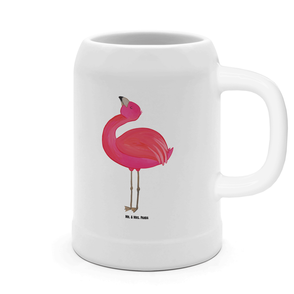 Bierkrug Flamingo stolz Bierkrug, Bierkrüge, Bierkrug Steingut, Steinkrüge, 0, 5 l, 500ml, Krug, Flamingo, stolz, Freude, Selbstliebe, Selbstakzeptanz, Freundin, beste Freundin, Tochter, Mama, Schwester