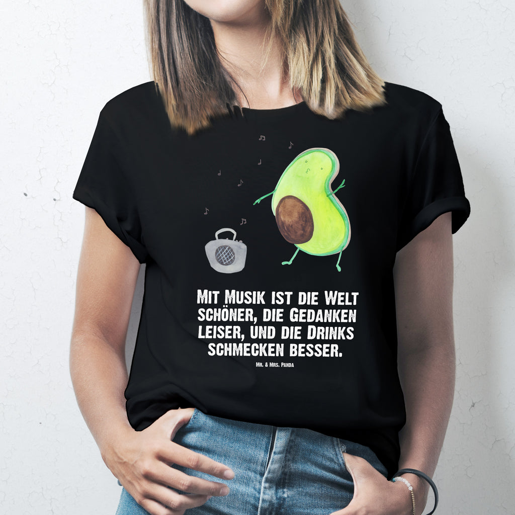T-Shirt Standard Avocado tanzt T-Shirt, Shirt, Tshirt, Lustiges T-Shirt, T-Shirt mit Spruch, Party, Junggesellenabschied, Jubiläum, Geburstag, Herrn, Damen, Männer, Frauen, Schlafshirt, Nachthemd, Sprüche, Avocado, Veggie, Vegan, Gesund