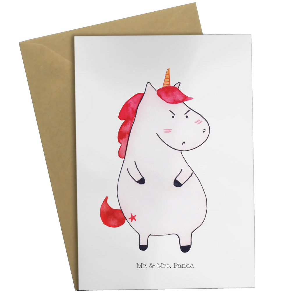 Greetings card unicorn Fury wedding card, greeting card, folding card, invitation card, birthday card, unicorn, unicorns, office gift, listless, reality, Unicorn, stupid questions, angry, announcement, colleg gift, work, office