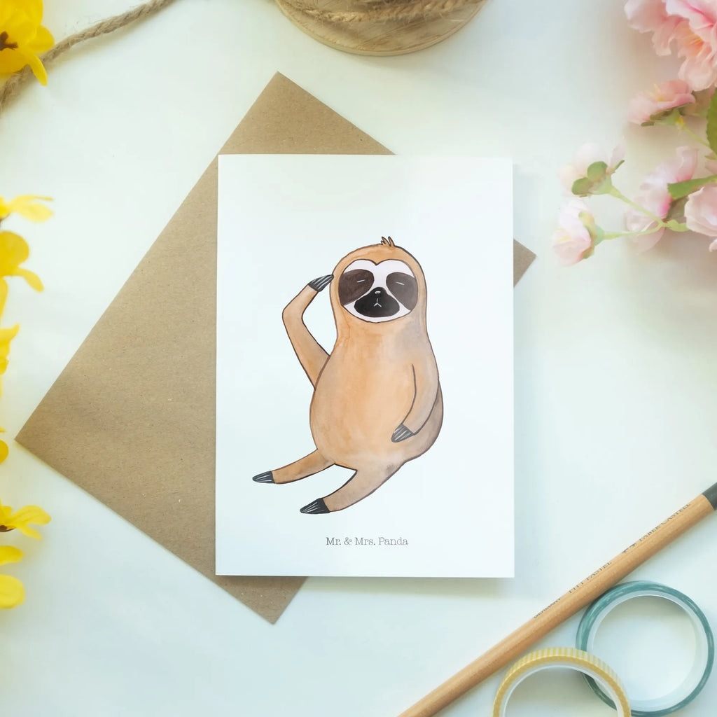 Greetings card sloth Bird babykarte, Glückwunschkarte, abiturkarte, jubiläumskarte, Beileidskarte, weihnachtskarten, Grußkarten, valentinstagskarte, genesungskarte, glückwunschkarten, firmungskarte, osterkarte, Klappkarte, hochzeitskarten, dankeskarten, Motivkarte, spruchkarte, osterkarten, kommunionskarte, einladungskarten, vatertagskarte, Grußkarte, neujahrskarte, Faultier, Faultier Deko, Faultier Geschenk, Faultiere, Vogel, Faultierwelt, faul, Frühaufsteher, Der Frühe Vogel, Morgenmuffel, Früher Vogel, Lieblingstier, Spinner
