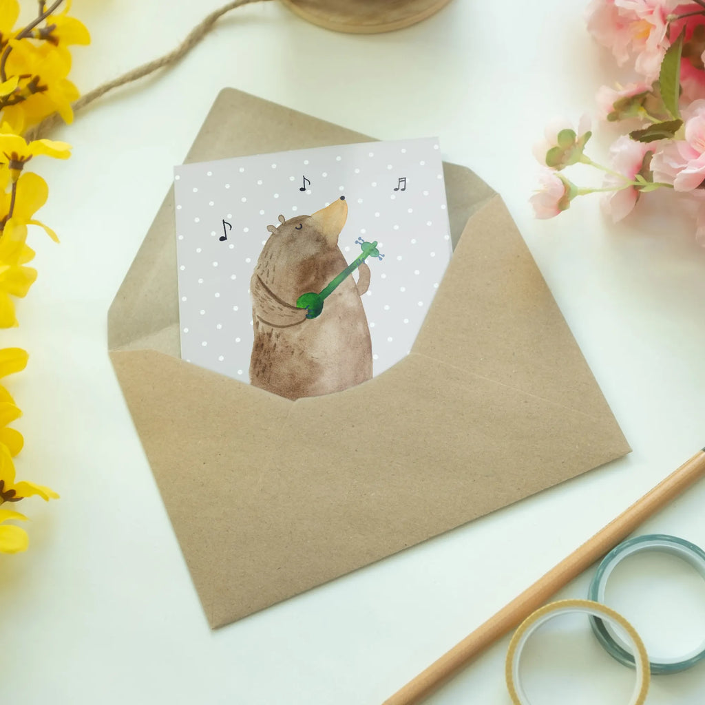 Grußkarte Bär Lied babykarte, Glückwunschkarte, Grußkarte, glückwunschkarten, vatertagskarte, firmungskarte, Klappkarte, einladungskarten, Beileidskarte, kommunionskarte, valentinstagskarte, Grußkarten, weihnachtskarten, neujahrskarte, abiturkarte, osterkarte, spruchkarte, Motivkarte, genesungskarte, dankeskarten, hochzeitskarten, jubiläumskarte, osterkarten, Teddy, Teddybär, Bär, Herz, Liebe, Bärchen, Valentine, Geschenk, Freundin, Valentinstag, Partner, Frau, Song, Liebeslied, Lied, Spruch, Bear