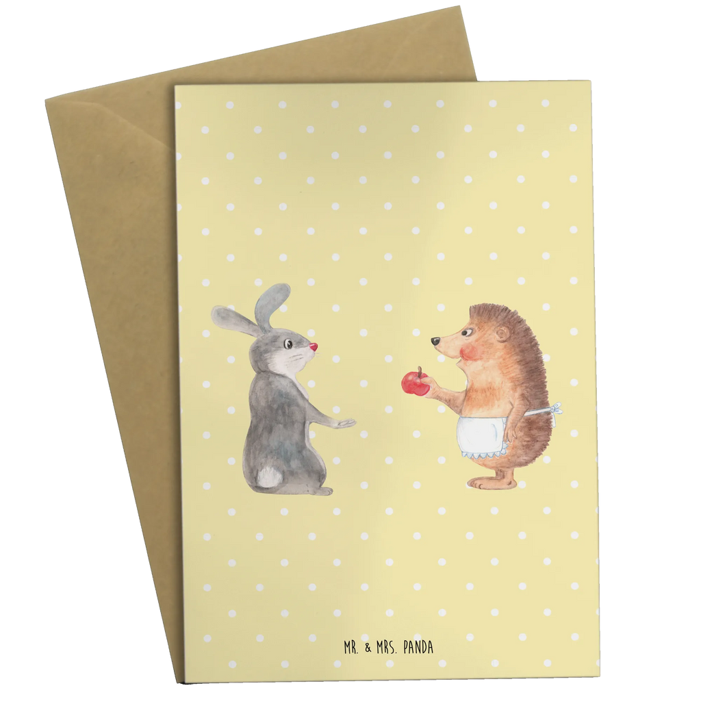 Greetings card Hare Hedgehog Geburtstagskarte, Hochzeitskarte, Klappkarte, Grußkarte, Einladungskarte, Glückwunschkarte, Karte, Ansichtskarten, Tiermotive, Gute Laune, lustige Sprüche, Tiere, Trösten, Herzschmerz, Hase, Igel, Igel und Hase, Liebe Spruch, Liebeskummer Geschenk, Spruch romantisch, Trennungsschmerz