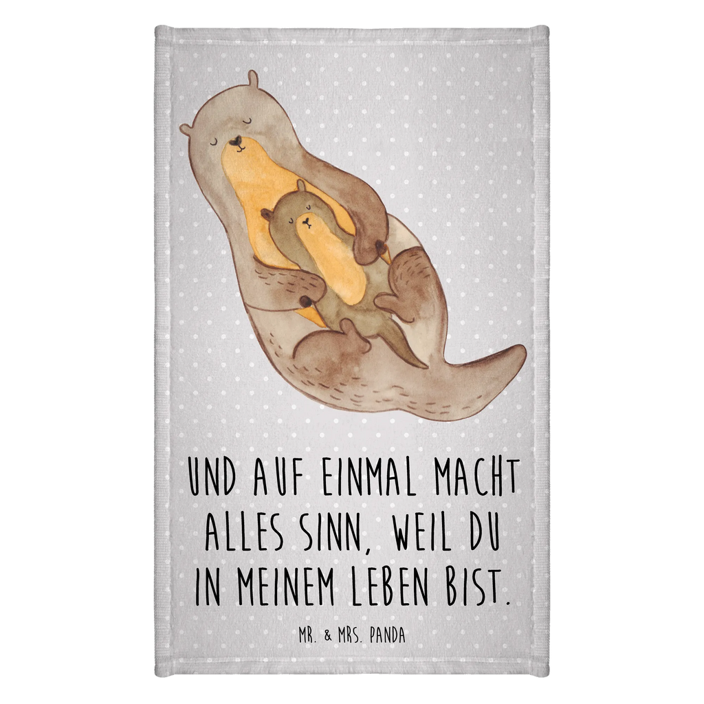 Hand towel otter child towels, bathroom, Towel, children, baby, big, bath towel, otter, marten, sea otter, European otter, water mammal, aquatic animal, baby otter, predator, water, otter gifts, animal lover, gift ideas for animal lovers, animal, mammal, water animal, gifts for people in love, Otter Sea Otter Lake Otter