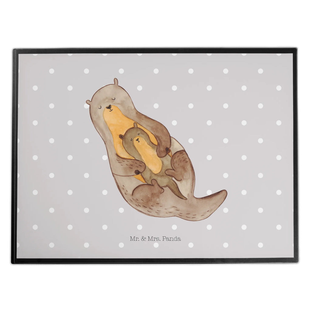 Schreibtischunterlage Otter mit Kind Schreibtisch Unterlagen, Büroartikel, Bürobedarf, Schreibtischauflage, Schreibwaren, Schreibunterlage, Schreibtischunterlage Groß, Otter, Fischotter, Seeotter, Otter Seeotter See Otter