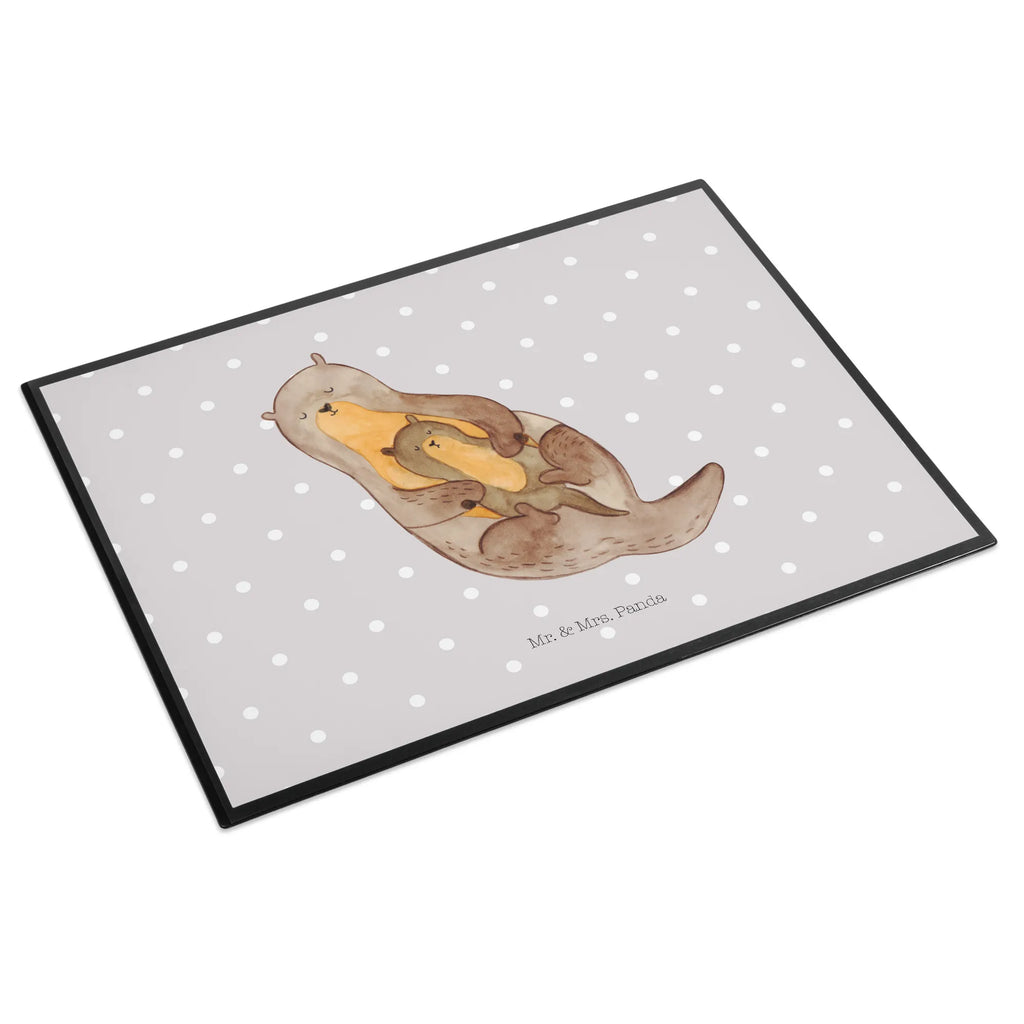 Schreibtischunterlage Otter mit Kind Schreibtisch Unterlagen, Büroartikel, Bürobedarf, Schreibtischauflage, Schreibwaren, Schreibunterlage, Schreibtischunterlage Groß, Otter, Fischotter, Seeotter, Otter Seeotter See Otter