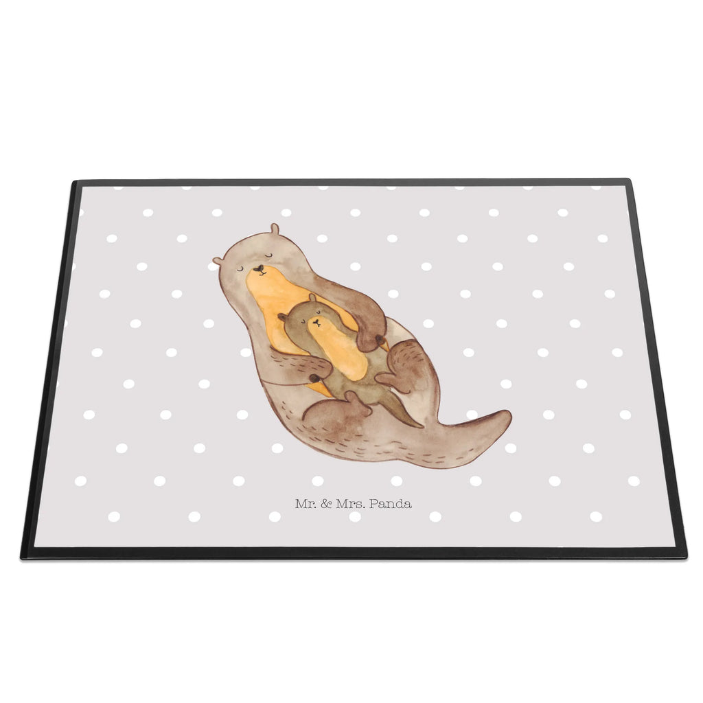 Schreibtischunterlage Otter mit Kind Schreibtisch Unterlagen, Büroartikel, Bürobedarf, Schreibtischauflage, Schreibwaren, Schreibunterlage, Schreibtischunterlage Groß, Otter, Fischotter, Seeotter, Otter Seeotter See Otter