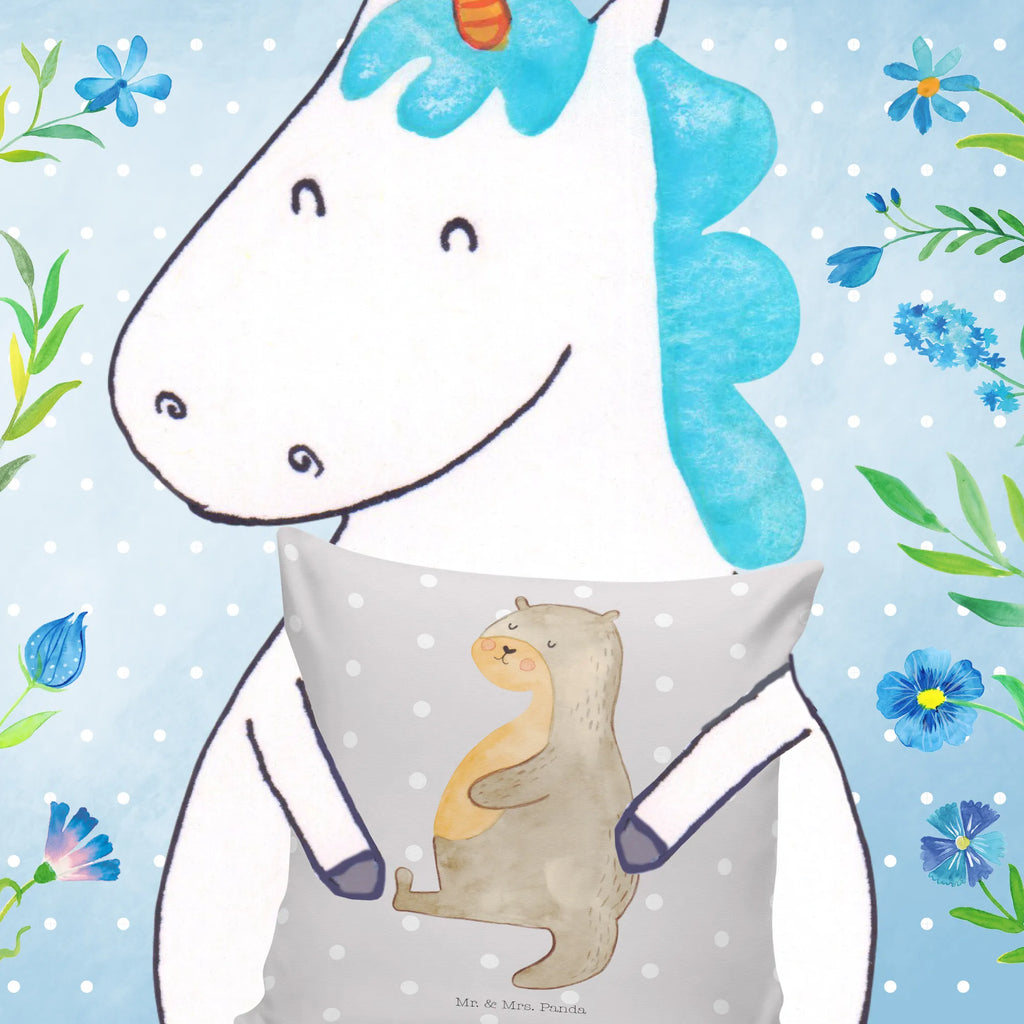 Cushion otter Belly settee, soft, couch, 40 x 40, pillows, bed, bedroom, pillow case, cushion, sofa, pad, fluffy, 40x40, Pillow, otter, marten, sea otter, European otter, water mammal, aquatic animal, baby otter, predator, water, otter gifts, animal lover, gift ideas for animal lovers, animal, mammal, water animal, gifts for people in love, Otter Sea Otter Lake Otter