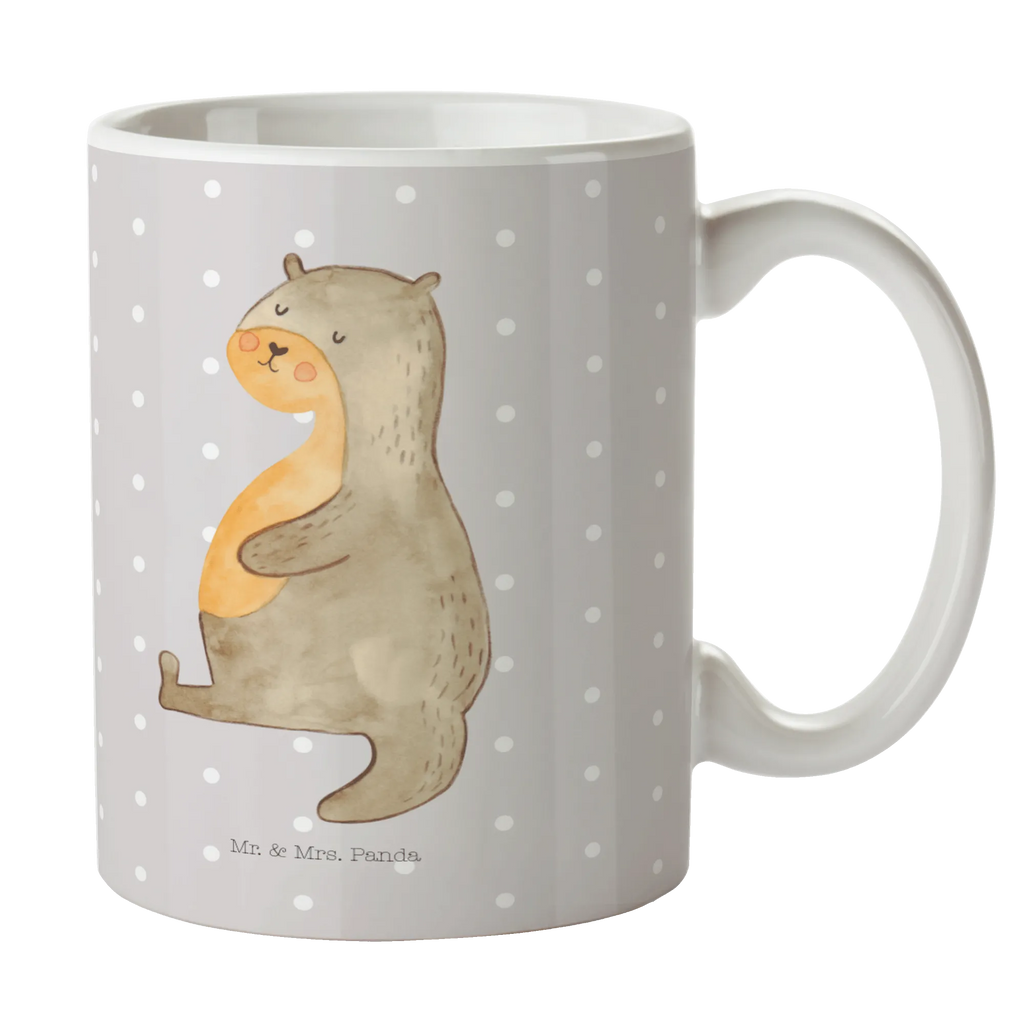Mug otter Belly Tasse mit Motiven, Geschenktasse, Tasse, Porzellantasse, Tasse mit Zitaten, Keramiktasse, Bürotasse, Teetasse, Kaffeetasse, Otter, Fischotter, Seeotter, Otter Seeotter See Otter