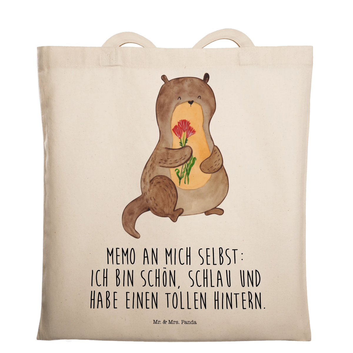Torba wydra bukiet kwiatów Kuna, wydra, morska wydra