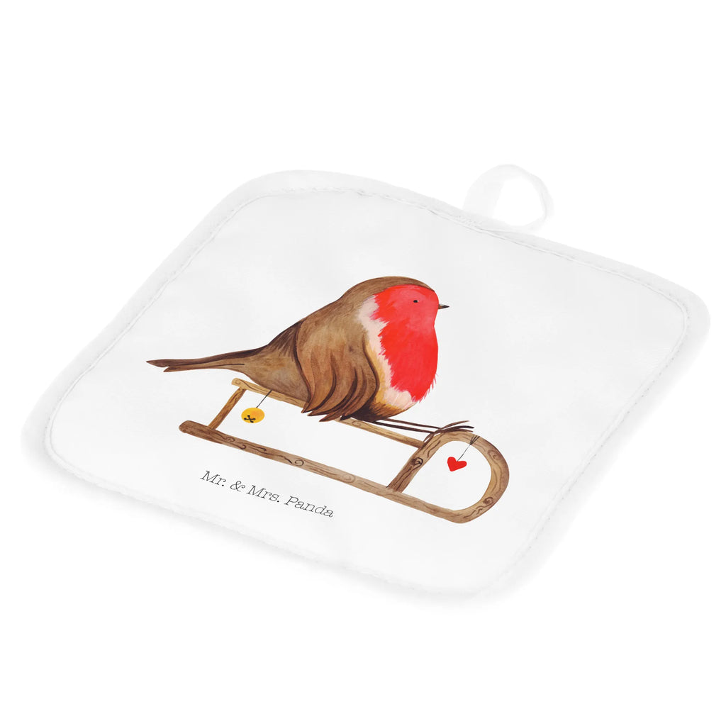 2er Set Topflappen  Rotkehlchen Schlitten Ofenhandschuh, Topflappen, Topflappen Set, Topfhandschuhe, Topflappen mit Spruch, Topflappenset, Schöne Topflappen, Ofenhandschuhe, Topflappen 2er Set, Topfuntersetzer, Topfhandschuh, Topflappen lustig, Winter, Weihnachten, Weihnachtsdeko, Nikolaus, Advent, Heiligabend, Wintermotiv, Vogel, Schlitten
