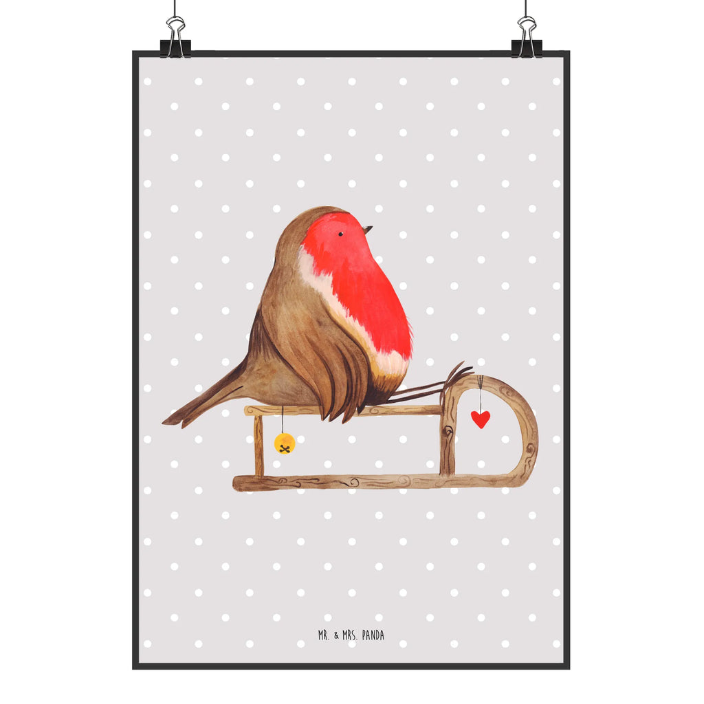 Poster Rotkehlchen Schlitten bild für wand, Poster, schlafzimmer poster, Raumdekoration, Handgemaltes Poster, Designposter, Bild, Wanddeko Bild, Wanddeko, Kinderposter, poster sprüche, großes poster, Mr. & Mrs. Panda Poster, Wanddekoration, Kunstdruck, Deko Bild, Küchenposter, kinderzimmer poster, Posterdruck, Wandposter, plakat, Wandbild, Wintermotiv, Heiligabend, Advent, Nikolaus, Weihnachtsdeko, Winter, Weihnachten, Schlitten, Vogel