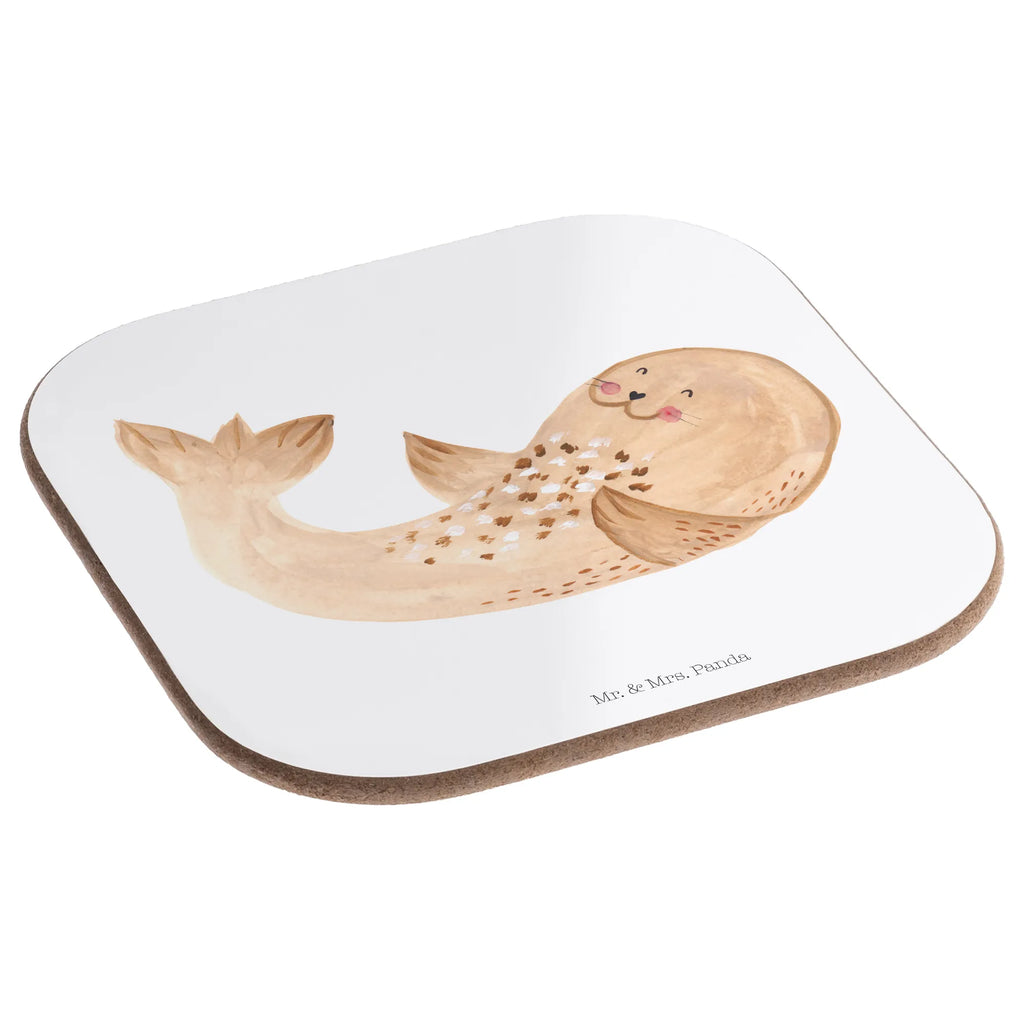 Square coaster seal Lay Korkuntersetzer, Tassen Untersetzer, Untersetzer Gläser, Untersetzer, Getränkeuntersetzer, Untersetzer Holz, Bierdeckel, Glasuntersetzer, Untersetzer aus Holz, Untersetzer für Gläser, Untersetzer Design, Holzuntersetzer, Tiermotive, Gute Laune, lustige Sprüche, Tiere, Ostsee, Seehund, Robbe, Robben, Lachen, Meerestier, Strand, Freude, Nordsee