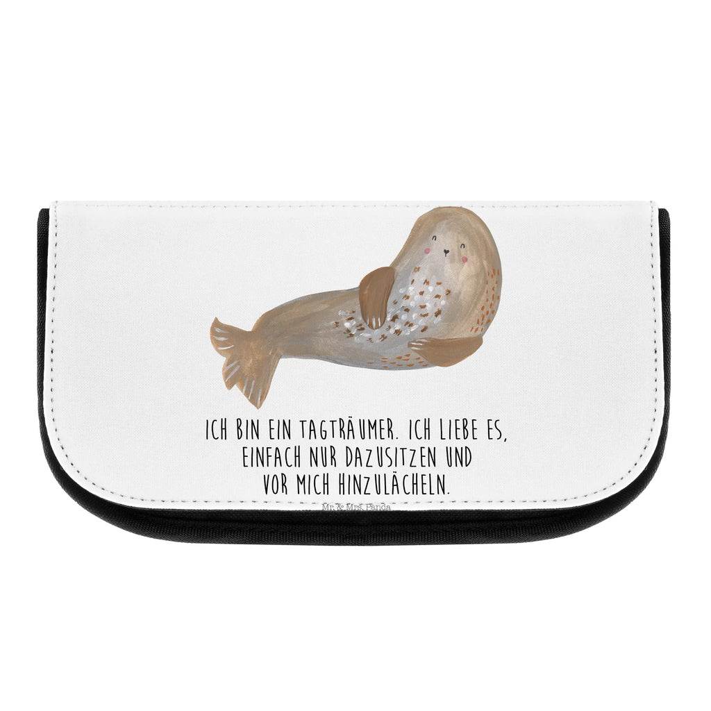 Kosmetyczka foka śmiech kulturtäschchen, reise kosmetiktasche, toilettenbeutel, Kulturbeutel, bad tasche, kleines Täschchen, Waschbeutel, utensilientasche, Schminktäschchen, Beauty Bag, beauty tasche, beauty case, kosmetiktäschchen, zubehörtasche, Make-Up Bag, Schminkbeutel, reiseschminktasche, Kulturtasche, Waschtasche, Kosmetiktasche, Schminktasche, Beautybag, Reisenecessaires, Organizer Tasche, Necessaire, hygiene tasche, Toilettentasche, kosmetik beutel, Tiermotive, Gute Laune, Lustige Sprüche, Tiere, Robbe, Ostsee, Seehund, Strand, Meerestier, Nordsee, Robben