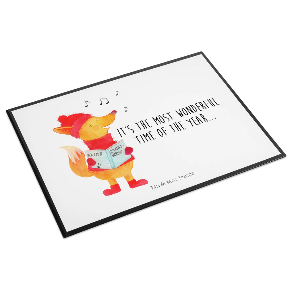 Schreibtischunterlage Fuchs Sänger tischmatten, tischpad, schreibmatte, tischauflage, Schreibtischauflage, tischauflagen, Tischunterlage, arbeitsmatte, schreibtischmatte, tischmatte, schreibauflage, Schreibtisch Matte, schreibauflagen, arbeitsunterlage, schreibtischauflagen, schreibtischunterlage, Schreibunterlage, Schreibtisch Unterlagen, schreibtischunterlagen, tischpads, pultunterlage, Winter, Heiligabend, Nikolaus, Wintermotiv, Weihnachtsdeko, Weihnachten, Advent, Geschenk Sänger, Fuchs, Weihnachtslieder, Füchse, Singen, Sänger