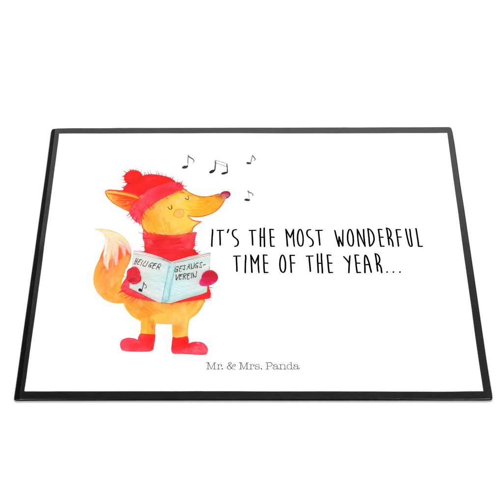 Schreibtischunterlage Fuchs Sänger tischmatten, tischpad, schreibmatte, tischauflage, Schreibtischauflage, tischauflagen, Tischunterlage, arbeitsmatte, schreibtischmatte, tischmatte, schreibauflage, Schreibtisch Matte, schreibauflagen, arbeitsunterlage, schreibtischauflagen, schreibtischunterlage, Schreibunterlage, Schreibtisch Unterlagen, schreibtischunterlagen, tischpads, pultunterlage, Winter, Heiligabend, Nikolaus, Wintermotiv, Weihnachtsdeko, Weihnachten, Advent, Geschenk Sänger, Fuchs, Weihnachtslieder, Füchse, Singen, Sänger