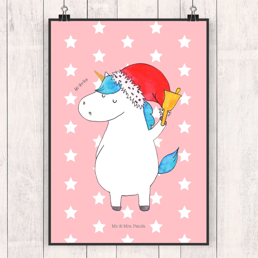 Poster unicorn Santa Claus Plakat, Wanddekoration, kunst für die wand, Bild, kunstposter, Wanddeko Bild, Deko Bild, Kunstdruck, kunstdruck poster, Wandschmuck, Wandposter, grafikposter, Mr. & Mrs. Panda Poster, wandkunst, Wandbild, Poster, wanddruck, drucke, Posterdruck, Designposter, wanddeko, Bild für Wand, Einhorn Deko, Einhörner, Einhorn, Unicorn, Schoki, Schokolade, Feenstaub, Wunschzettel, Wunschliste, Weihnachtsmann, Nikolaus, Weihnachten, Gin