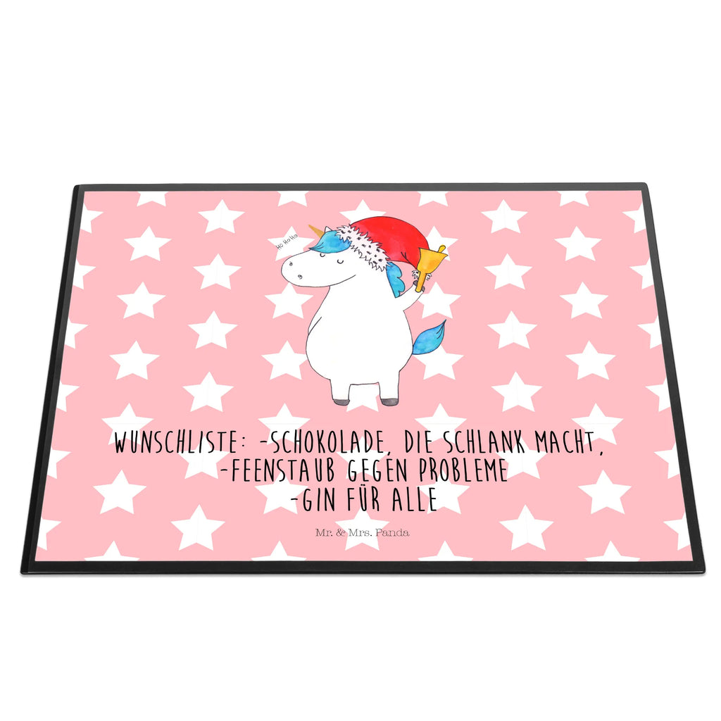 Podkładka na biurko Jednorożec Mikołaj schreibauflage, schreibtischauflagen, schreibauflagen, Schreibunterlage, pultunterlage, Schreibtischauflage, schreibtischunterlage, tischauflage, schreibmatte, tischpads, tischauflagen, schreibtischunterlagen, tischmatten, schreibtischmatte, Schreibtisch Unterlagen, arbeitsmatte, tischmatte, Schreibtisch Matte, Tischunterlage, tischpad, arbeitsunterlage, Einhörner, Unicorn, Einhorn Deko, Einhorn, Weihnachtsmann, Feenstaub, Nikolaus, Schoki, Wunschliste, Gin, Wunschzettel, Weihnachten, Schokolade