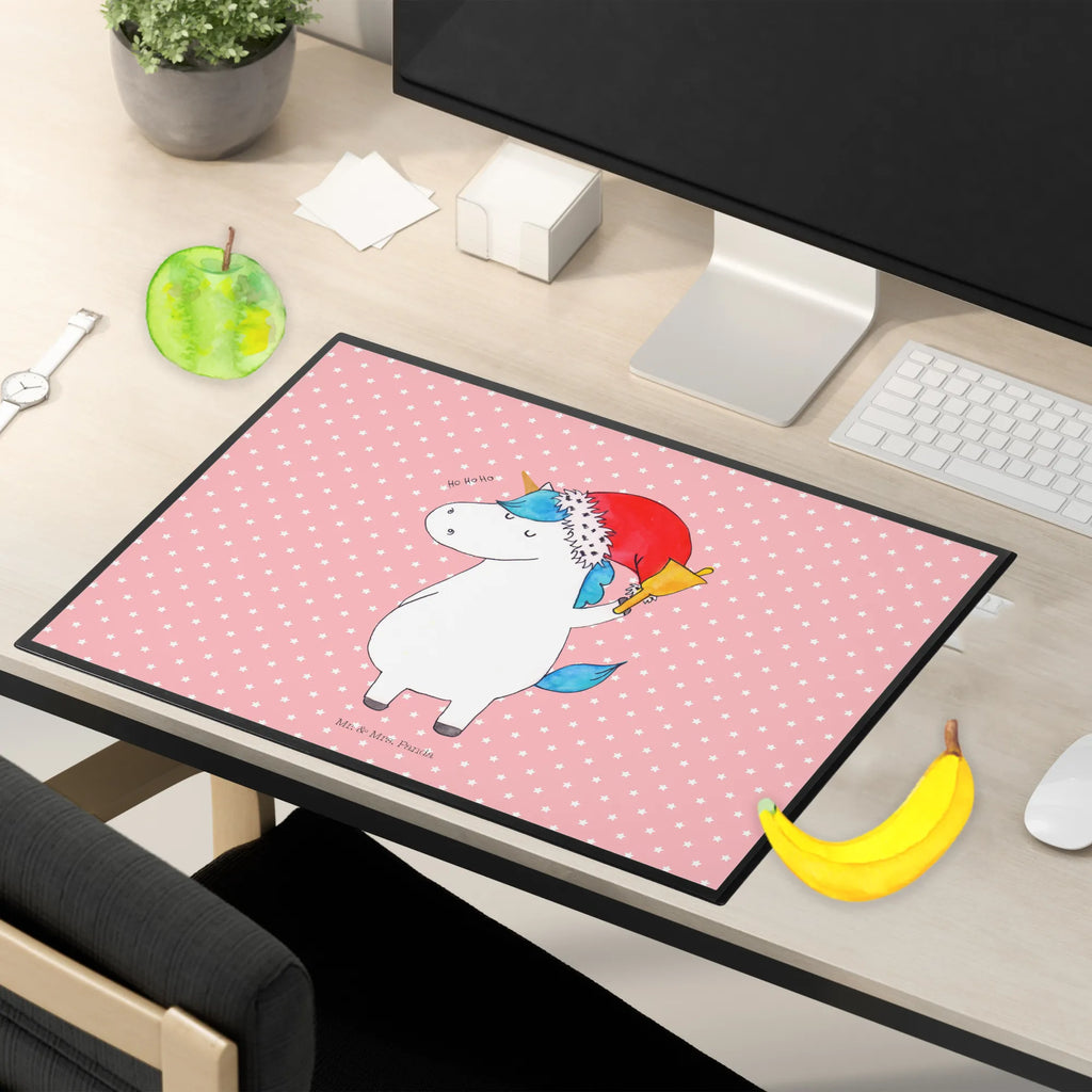 Podkładka na biurko Jednorożec Mikołaj schreibauflage, schreibtischauflagen, schreibauflagen, Schreibunterlage, pultunterlage, Schreibtischauflage, schreibtischunterlage, tischauflage, schreibmatte, tischpads, tischauflagen, schreibtischunterlagen, tischmatten, schreibtischmatte, Schreibtisch Unterlagen, arbeitsmatte, tischmatte, Schreibtisch Matte, Tischunterlage, tischpad, arbeitsunterlage, Einhörner, Unicorn, Einhorn Deko, Einhorn, Weihnachtsmann, Feenstaub, Nikolaus, Schoki, Wunschliste, Gin, Wunschzettel, Weihnachten, Schokolade