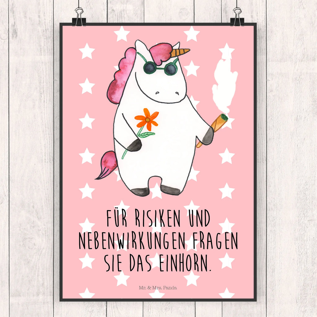 Poster unicorn Woodstock Wandposter, Mr. & Mrs. Panda Poster, wanddeko, Kunstdruck, Plakat, kunstposter, Wanddekoration, Posterdruck, Wandbild, Wandschmuck, kunstdruck poster, drucke, Bild für Wand, Designposter, Bild, wandkunst, wanddruck, kunst für die wand, Poster, Deko Bild, grafikposter, Wanddeko Bild, Einhorn Deko, Einhörner, Einhorn, Unicorn, Joint, Woodstock, Alkohol, Spaß. Lustig, Kiffen, Zigarette, Witzig, Party
