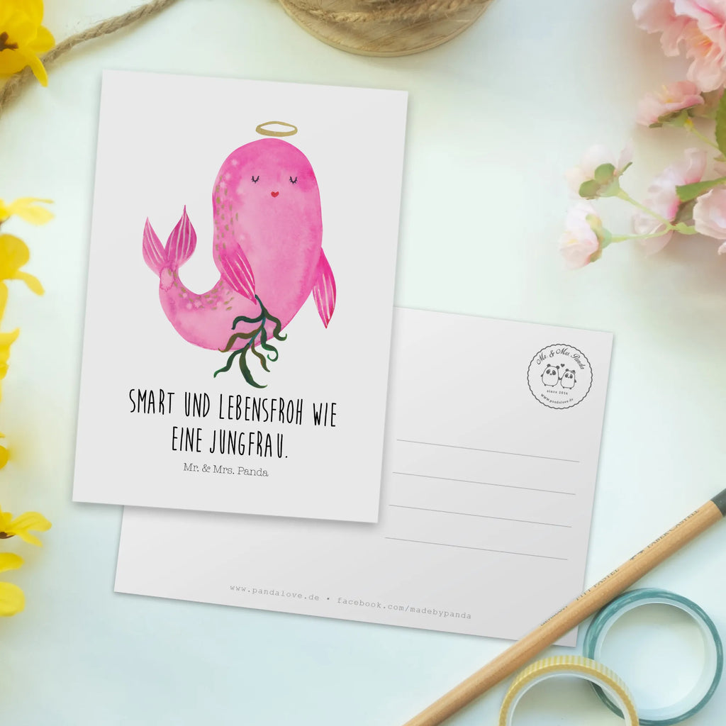 Postcard Star sign Virgo Grußkarte, Karte, Ansichtskarte, Dankeskarte, Ansichtskarten, Einladung, Geburtstagskarte, Geschenkkarte, Einladungskarten Geburtstag, Einladungskarte, Postkarte, Einladung Geburtstag, Tierkreiszeichen, Sternzeichen, Horoskop, Astrologie, Aszendent, Geschenk, Jungfrau Sternzeichen, Jungfer, Geschenk August, Geburtstag September, Meerjungfrau, Geschenk September, Jungfrau, Geburtstag August