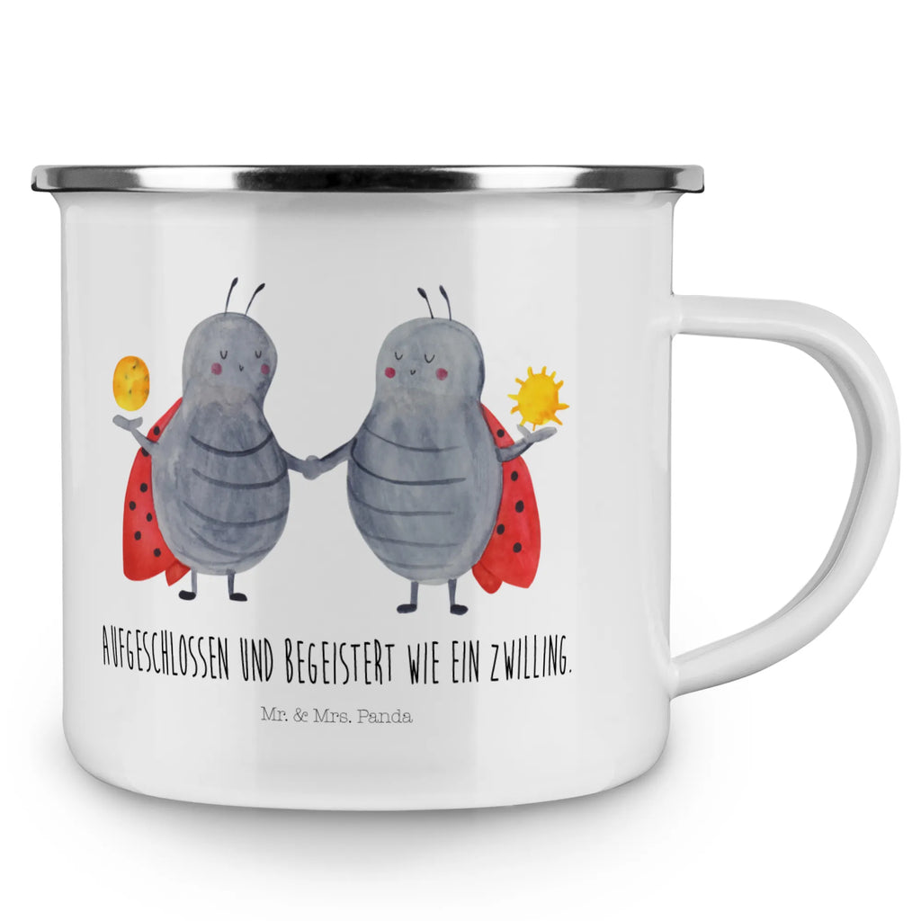 Enamel camping mug Star sign twin Emaille Tasse, Teebecher, Becher, Emailletasse, emaillebecher, Campingtasse, Pott, Metalltasse, Emaille Becher, wanderbecher, wandertasse, reisetasse, metallbecher, Tasse Emaille, Kaffeetasse, Campingbecher, Reisebecher, Tasse, Teetasse, Blechtasse, Trinkbecher, Kaffeebecher, blechbecher, becher emaille, Horoskop, Astrologie, Aszendent, Sternzeichen, Tierkreiszeichen, Geschenk Juni, Zwilling Sternzeichen, Zwillingsbruder, Zwillinge, Geburtstag Mai, Marienkäfer, Zwillingsschwester, Glückskäfer, Geschenk Mai, Zwilling Geschenk
