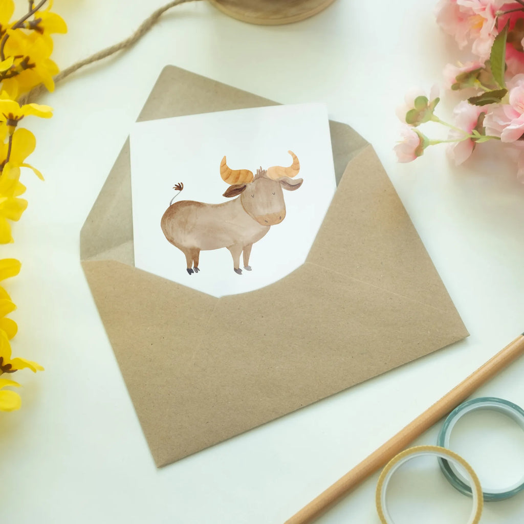 Greetings card Star sign bull birthday card, wedding card, greeting card, folding card, invitation card, constellations, birthdays, astrology, zodiac, date of birth, month of birth, gift april, birthday april, bull zodiac sign, birthday may, ox, cattle, bull, bull gift, gift may
