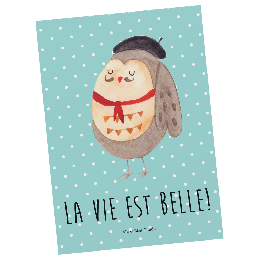 Postkarte Eule Frankreich Fotokarte, Postkarten, spruchkarte, Ansichtskarten, einzelkarte, bildkarte, Motivkarte, Postkarte, kunstkarte, Grußkarte, Ansichtskarte, Kunstkarten, Designkarte, Eule, Frankreich, Eulen, Das Leben Ist schön, Hibou, Spruch Französisch, La Vie Est Belle, Owl, Spruch schön, Eule Deko