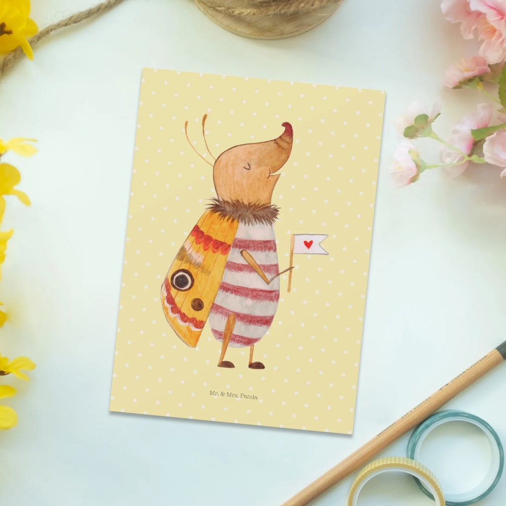 Postcard Moth flag postcards, gift, card, invitation card, invitation, paper, gift card, letter, Postcard, small animals, cute, funny, cute animal motives, hand drawn, small world, funny sayings, good mood, happy, gifts, gift ideas, special gifts, animal lover, Kitchen decoration, Beetle, How much does the world cost, Saying funny, Moth