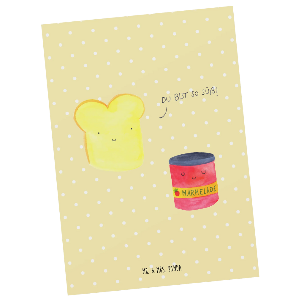 Postcard toast jam Einladungskarte, Ansichtskarte, Geburtstagskarte, Grußkarte, Dankeskarte, Einladung, Karte, Einladungskarten Geburtstag, Einladung Geburtstag, Ansichtskarten, Geschenkkarte, Postkarte, Tiermotive, Gute Laune, lustige Sprüche, Tiere, süß, Küche Spruch, süße Postkarte, Frühstück Einladung, Küche Deko, Brot, Toastbrot, Dreamteam, Toast, Marmelade