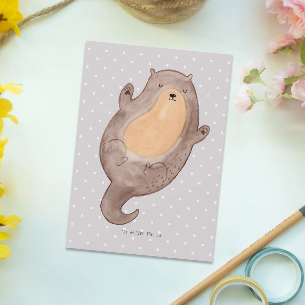 Postkarte Otter Umarmen Einladungskarten Geburtstag, Geschenkkarte, Karte, Postkarte, Ansichtskarten, Einladung Geburtstag, Einladungskarte, Dankeskarte, Ansichtskarte, Grußkarte, Einladung, Geburtstagskarte, Otter, Fischotter, Seeotter, Otter Seeotter See Otter