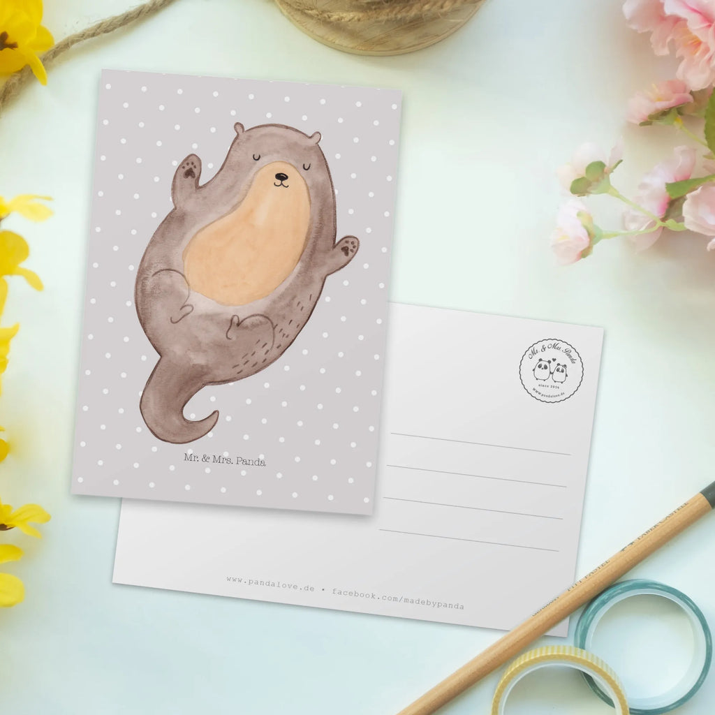 Postkarte Otter Umarmen Einladungskarten Geburtstag, Geschenkkarte, Karte, Postkarte, Ansichtskarten, Einladung Geburtstag, Einladungskarte, Dankeskarte, Ansichtskarte, Grußkarte, Einladung, Geburtstagskarte, Otter, Fischotter, Seeotter, Otter Seeotter See Otter