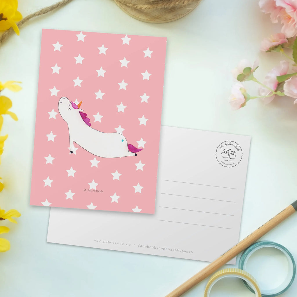 Postkarte Einhorn Yoga kunstkarte, Postkarten, Ansichtskarten, Motivkarte, Postkarte, Ansichtskarte, Kunstkarten, Designkarte, einzelkarte, Fotokarte, bildkarte, Grußkarte, spruchkarte, Unicorn, Einhorn, Einhörner, Einhorn Deko, Yogamatte, Witzig, Sport, Entspannung, Yoga, Joga, Süß, Namaste, Achtsamkeit, Lustig