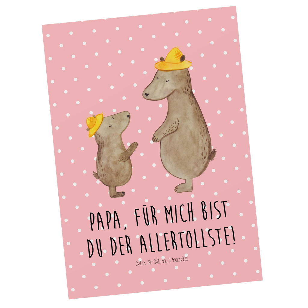 Pocztówka Niedźwiedzie z kapeluszami Designkarte, Motivkarte, Grußkarte, Fotokarte, Postkarte, Postkarten, Kunstkarten, bildkarte, einzelkarte, Ansichtskarte, spruchkarte, kunstkarte, Ansichtskarten, Opa, Familie, Muttertag, Mama, Schwester, Oma, Papa, Vatertag, Bruder, Paps, Papi, Bär, Vorbild, Bären, Söhne, Family, Kinder, Daddy, Lieblingsmensch, Kind, Vater-Sohn, Sohn, Dad, Vater