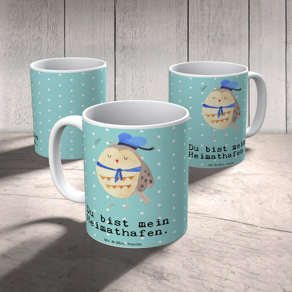 Tasse Eule Matrose Kakaotasse, Kaffeepott, kaffeebecher keramik, Frühstückstasse, Teebecher, Geschenktasse, Trinktasse, Becher, Bedruckte Tasse, Motivtasse, kaffeetasse bedruckt, Tasse mit Spruch, Keramikbecher, Bürobecher, kaffeetasse keramik, Tasse mit Motiv, tasse für büro, Bürotasse, Designtasse, Frühstücksbecher, Trinkbecher, statement tasse, Henkelbecher, kaffeebecher bedruckt, Pott, Henkeltasse, tasse für kaffee, Kaffeebecher, heißgetränkebecher, milchkaffeetasse, Teepott, haferl, Keramiktasse, Tasse, Teetasse, Coffee Mug, Kaffeetasse, design tasse, Dekotasse, schöne tasse, Sprüchetasse, hochwertige tasse, Mug, Eule, Wortspiel Lustig, Heimathafen, Owl, Hochzeitstag Geschenk, Eule Deko, Eule Spruch, Ehe, Freundin, Seefahrer, Matrose