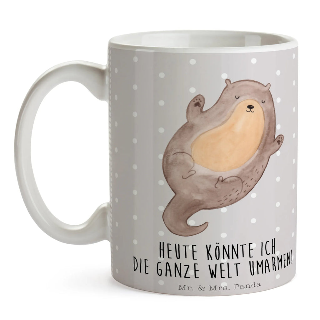 Mug otter Embrace ceramic mug, mug with designs, gift mug, custom mug, coffee mug, novelty mug, tea mug, mug with quotes, latte mug, personalized mug, porcelain mug, mug, office mug, otter, marten, sea otter, European otter, water mammal, aquatic animal, baby otter, predator, water, otter gifts, animal lover, gift ideas for animal lovers, animal, mammal, water animal, gifts for people in love, Otter Sea Otter Lake Otter