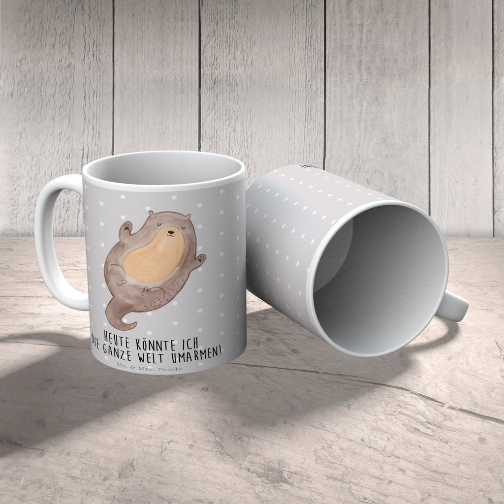 Mug otter Embrace ceramic mug, mug with designs, gift mug, custom mug, coffee mug, novelty mug, tea mug, mug with quotes, latte mug, personalized mug, porcelain mug, mug, office mug, otter, marten, sea otter, European otter, water mammal, aquatic animal, baby otter, predator, water, otter gifts, animal lover, gift ideas for animal lovers, animal, mammal, water animal, gifts for people in love, Otter Sea Otter Lake Otter