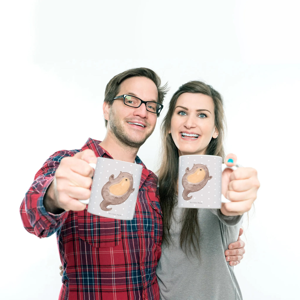 Mug otter Embrace ceramic mug, mug with designs, gift mug, custom mug, coffee mug, novelty mug, tea mug, mug with quotes, latte mug, personalized mug, porcelain mug, mug, office mug, otter, marten, sea otter, European otter, water mammal, aquatic animal, baby otter, predator, water, otter gifts, animal lover, gift ideas for animal lovers, animal, mammal, water animal, gifts for people in love, Otter Sea Otter Lake Otter