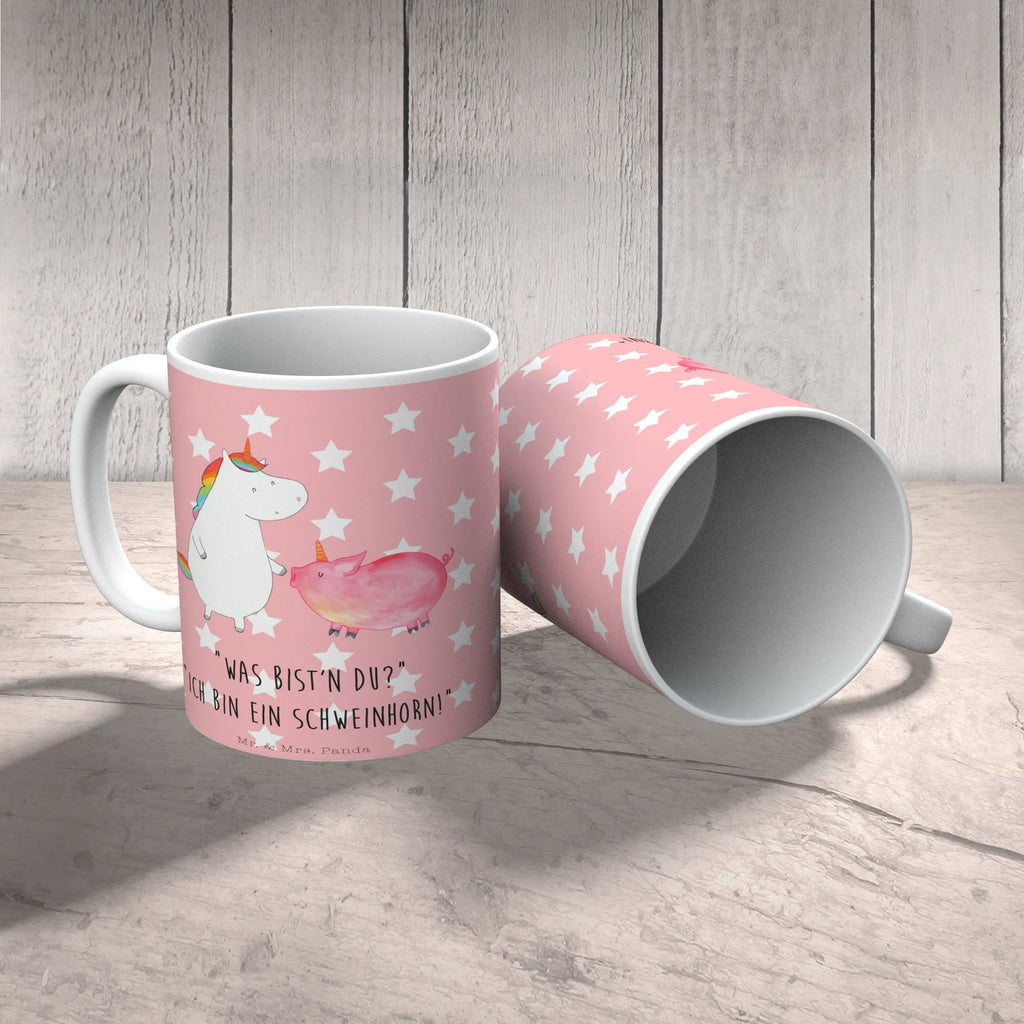 Kubek jednorożec świnia Tasse, Tasse mit Motiven, Geschenktasse, Porzellantasse, Kaffeetasse, Bürotasse, Teetasse, Keramiktasse, Tasse mit Zitaten, Einhorn, Einhörner, Einhorn Deko, Unicorn, Schweinchen, Schwein, Schweinhorn, Freundschaft, Freundin