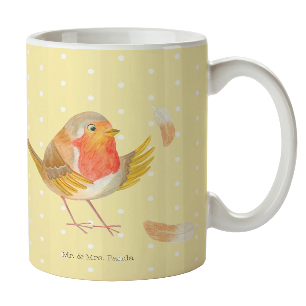 Mug robin feathers Tasse mit Zitaten, Porzellantasse, Kaffeetasse, Bürotasse, Keramiktasse, Teetasse, Tasse mit Motiven, Geschenktasse, Tasse, Tiermotive, Gute Laune, lustige Sprüche, Tiere, Motivationsbilder, Vogel, Rotkehlchen, Spruch Mut, Spruch Motivation, fliegen, Motivation Sprüche, What if i fall