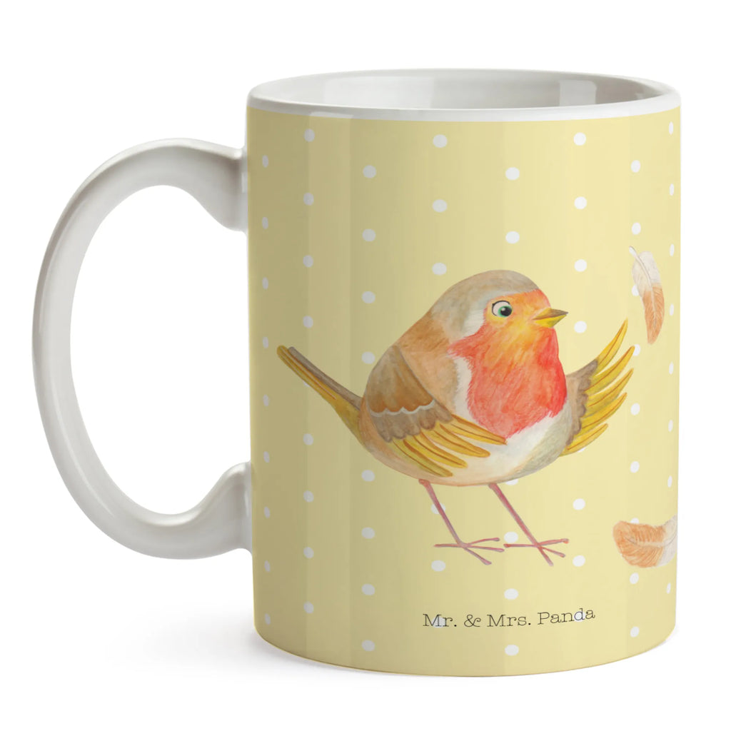 Mug robin feathers Tasse mit Zitaten, Porzellantasse, Kaffeetasse, Bürotasse, Keramiktasse, Teetasse, Tasse mit Motiven, Geschenktasse, Tasse, Tiermotive, Gute Laune, lustige Sprüche, Tiere, Motivationsbilder, Vogel, Rotkehlchen, Spruch Mut, Spruch Motivation, fliegen, Motivation Sprüche, What if i fall
