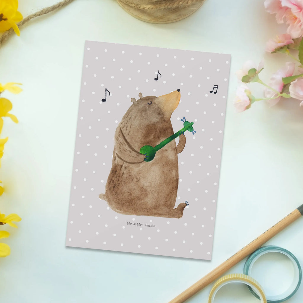Postkarte Bär Lied Postkarte, Dankeskarte, Ansichtskarten, Einladung Geburtstag, Ansichtskarte, Karte, Grußkarte, Einladungskarte, Einladung, Geburtstagskarte, Geschenkkarte, Einladungskarten Geburtstag, Bär, Teddy, Teddybär, Partner, Liebe, Spruch, Valentine, Liebeslied, Bärchen, Lied, Valentinstag, Frau, Geschenk, Bear, Song, Herz, Freundin