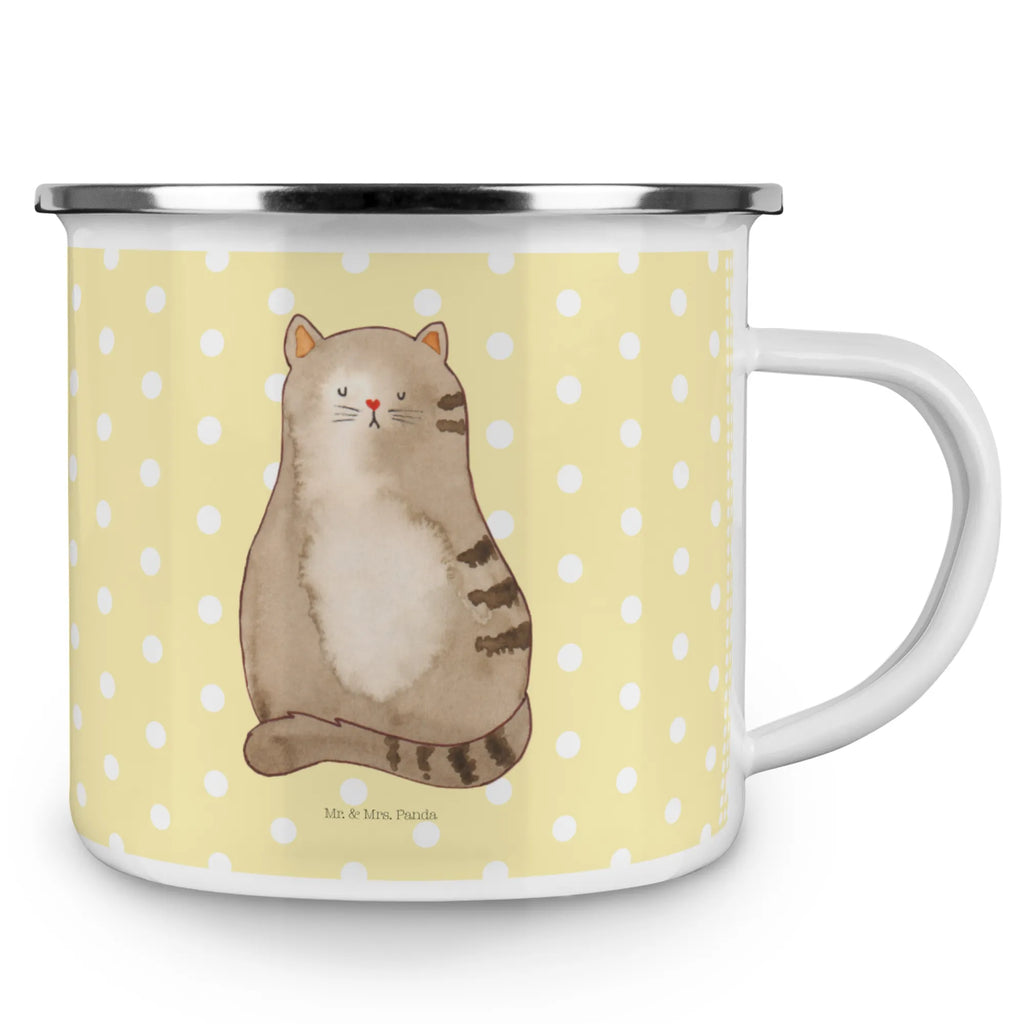Camping Emaille Tasse Katze Sitzen Trinkbecher, wandertasse, emaillebecher, Emaille Becher, Pott, wanderbecher, Campingbecher, Tasse Emaille, Tasse, Metalltasse, Campingtasse, Becher, Emaille Tasse, Teetasse, becher emaille, Blechtasse, blechbecher, reisetasse, Teebecher, Reisebecher, Emailletasse, Kaffeebecher, Kaffeetasse, metallbecher, Katzensouvenirs, Katzenliebhaberprodukte, Katzenmotive, Katzenmotiv, Katzenfan, Katzendeko, Katze, Katzenfreund, Katzenliebhaber, Katzenprodukte, Katzenartikel, Katzenaccessoires, Katzenliebe, Cat, Mittelpunkt, Lebensinhalt, Haustier, Cats, Kater, Familie, Katzenbesitzerin, Katzen, Katzenhalter, Mietze, Liebe